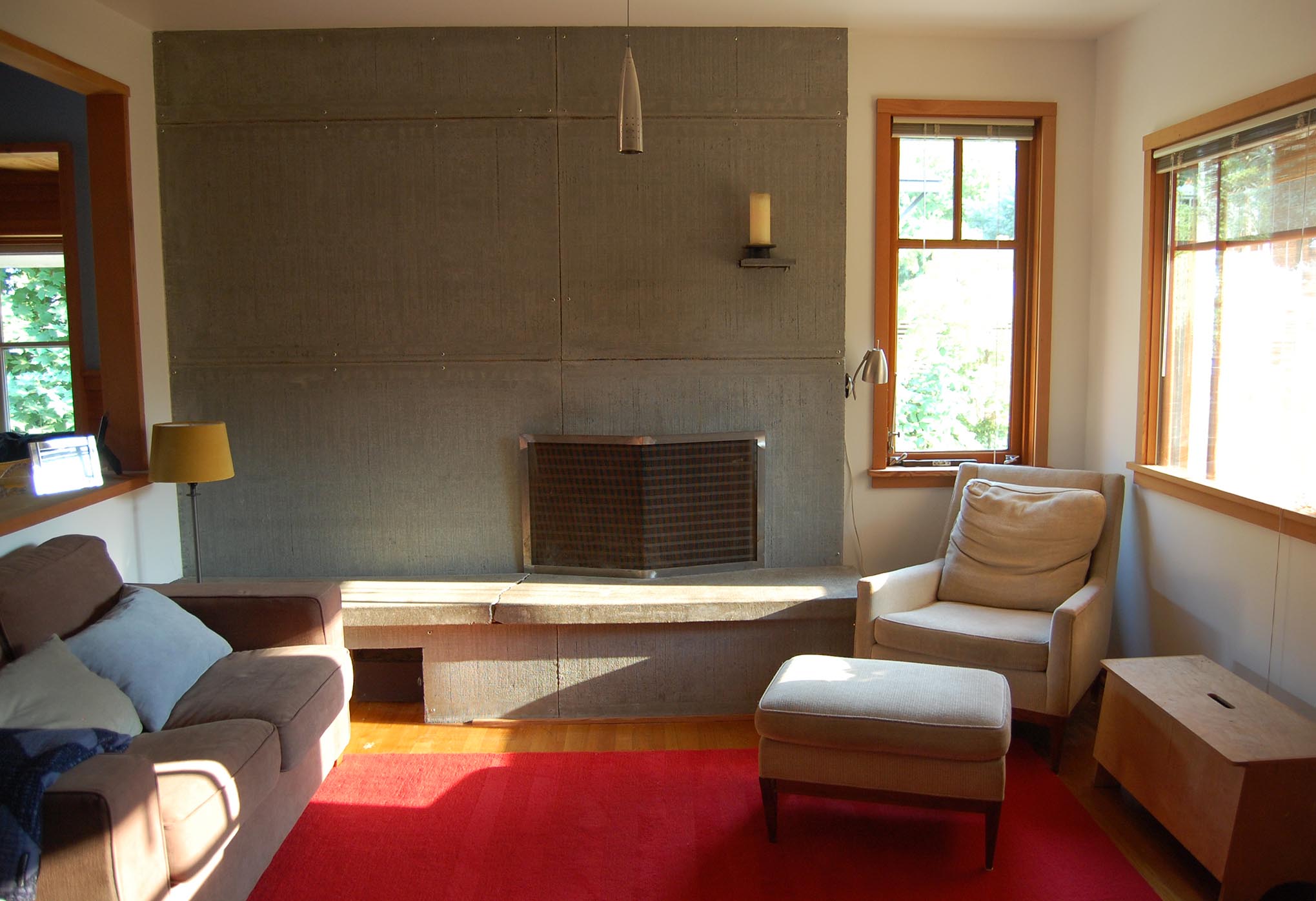 Portland residential architect living room